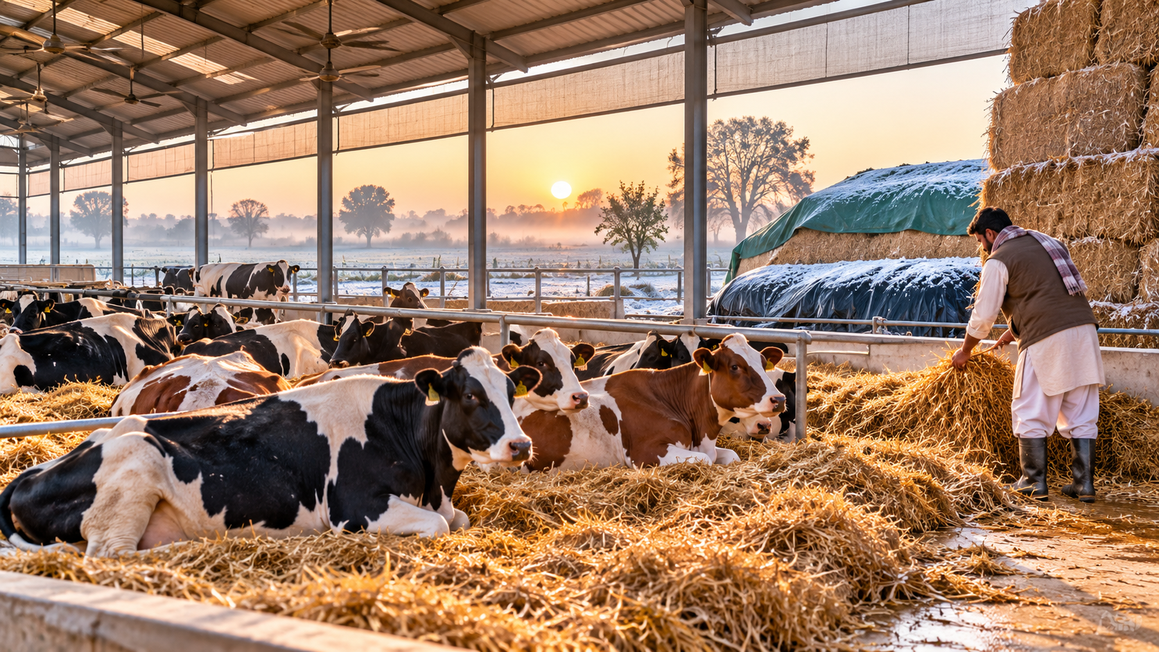 How to Prepare Dairy Cattle for Winter: Housing, Feeding & Health Care
